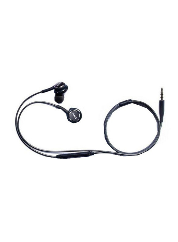 

AKG 3.5 mm Jack In-Ear Noise Cancelling Earphone with Mic, Black