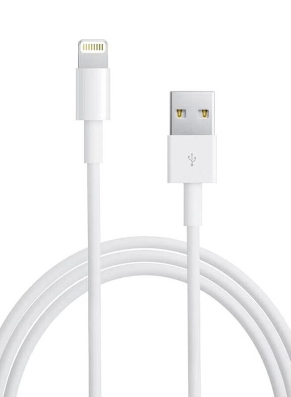 

Generic 2 Feet Lightning Data Cable, Lightning to USB Type-A for Apple Devices, White