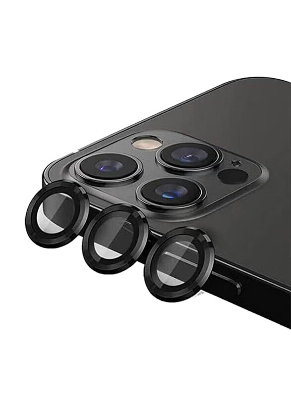 

NA Apple iPhone 13 Pro Max Camera Lens Protector, Black