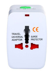 Universal Wall Charger Power Plug Socket, White