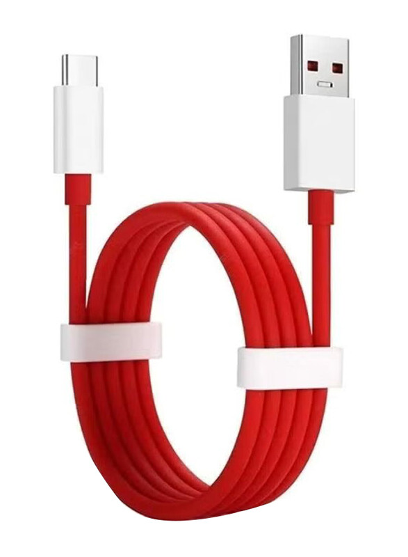 

Digersi Type-C Cable, USB Type-C to USB Type-A for Oneplus, Red/White