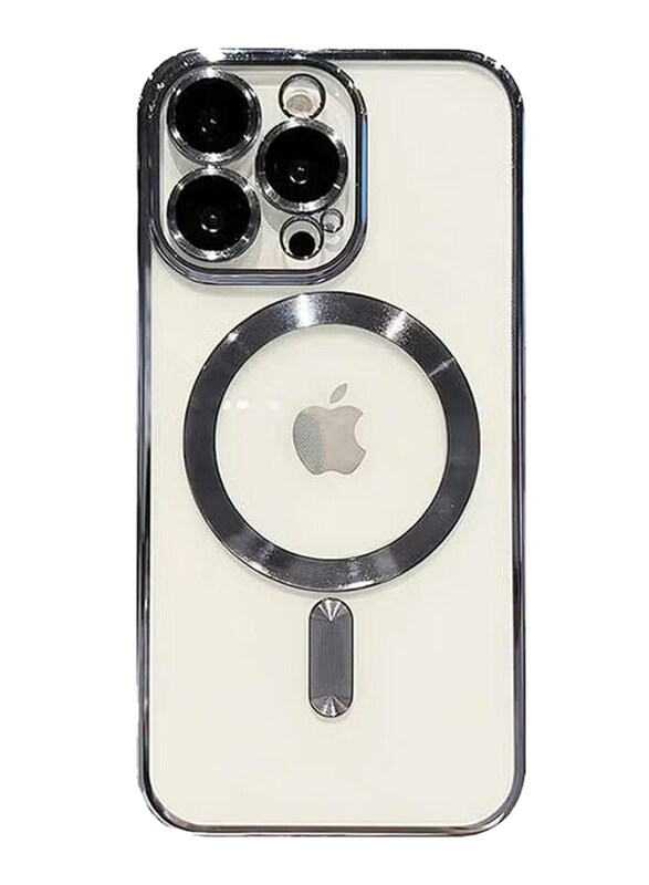 

NA Digersi Apple iPhone 14 Pro Max MagSafe Mobile Phone Case Cover with Camera Lens Protector, Clear