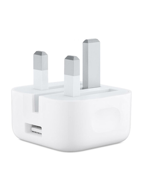 

Generic UK Plug Foldable Type C Power Adapter, White