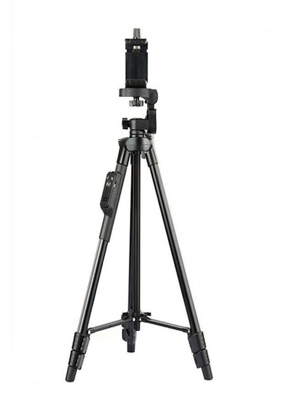 Yunteng Professional Lightweight Aluminium Portable Tripod Stand, VCT-5208, Black