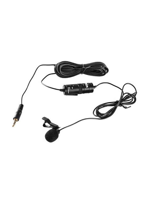 

Boya Clip Condenser Microphone, 182.52326847.18, Black