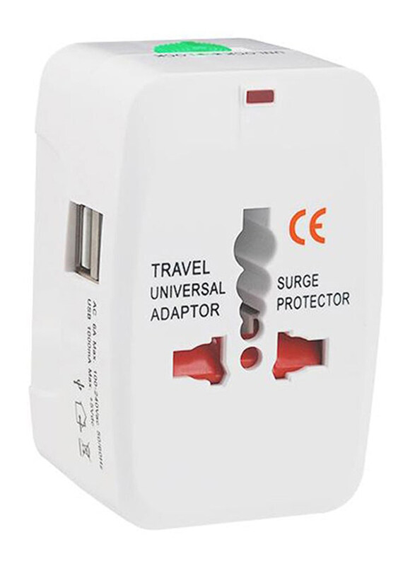 

Generic 4-In-1 Universal Travel Adaptor, White