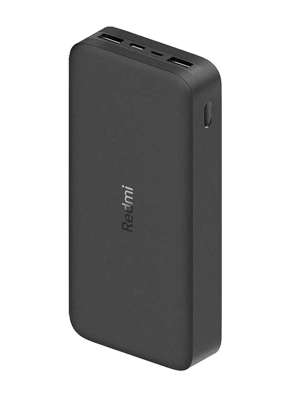 

Xiaomi 20000mAh High-Speed Charging Technology Powerbank with USB Type-C and a Micro-USB Input 18W, Black