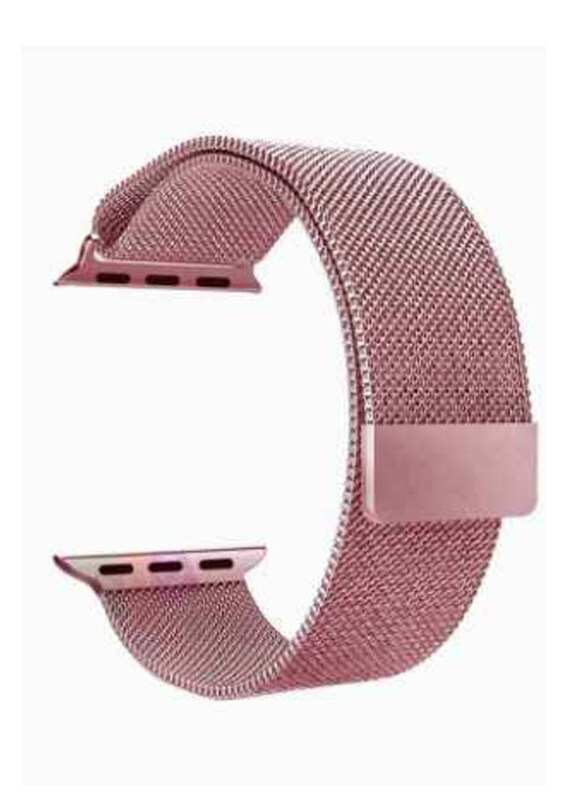 

Milanese Stainless Steel Band for Apple Watch 44mm, Rose Gold