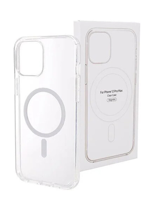 

NA Apple iPhone 12 Pro Max Magsafe Mobile Phone Case Cover, Clear