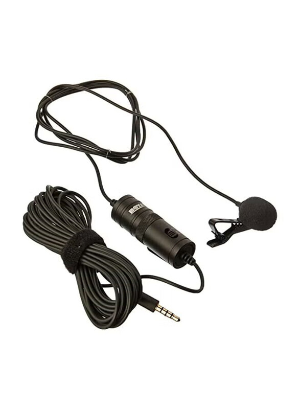 

Boya Camera Microphone with Accessories Kit, MC-UB.90, Black