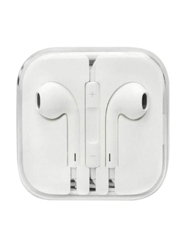 

Generic Wired In-Ear Earphones With Mic, White