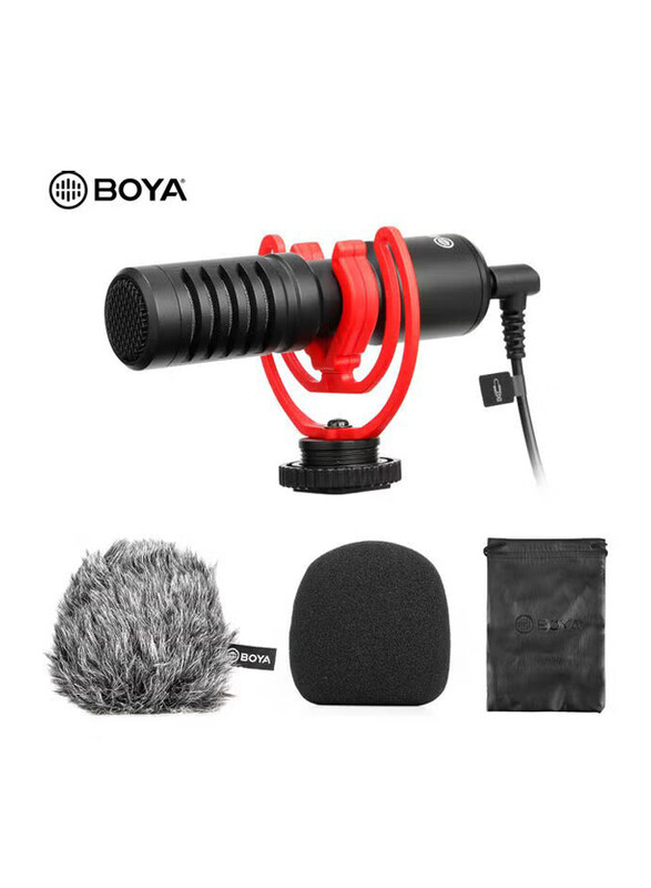 

Boya BY-MM1 Professional Microphone, D8211, Black