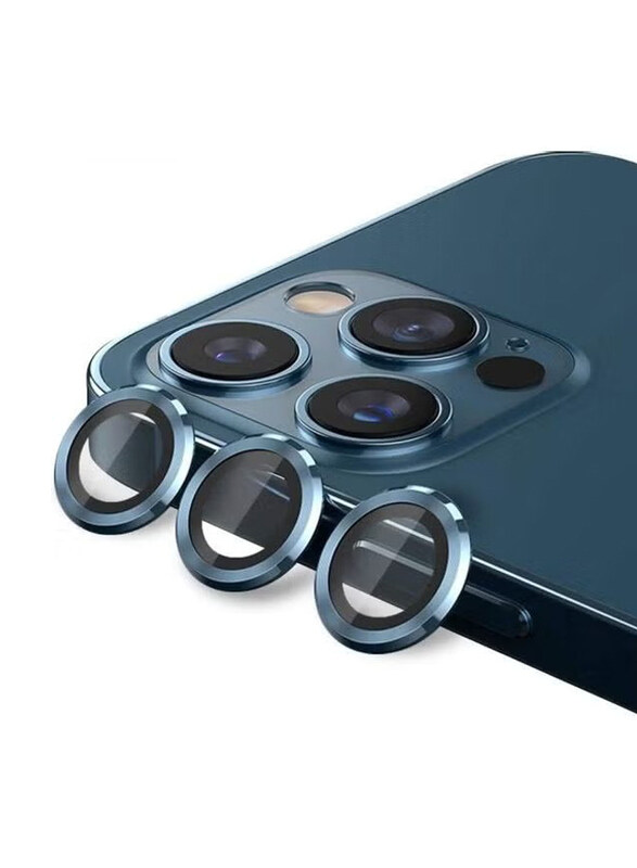 

NA Apple iPhone 12 Pro Max Camera Lens Protector, Blue