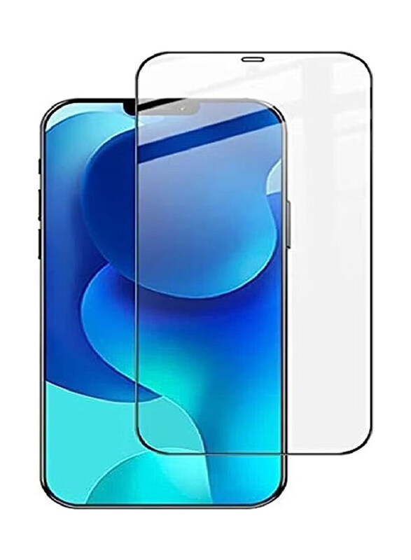 

NA Mog Apple iPhone 12 3D Tempered Glass Screen Protector, Clear