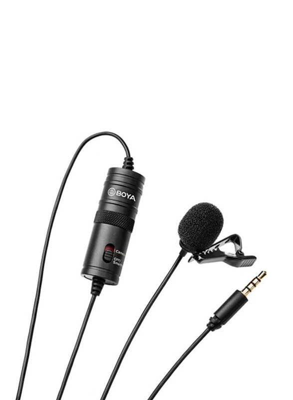 

Boya M1 Lavalier Microphone, BY-M1, Black
