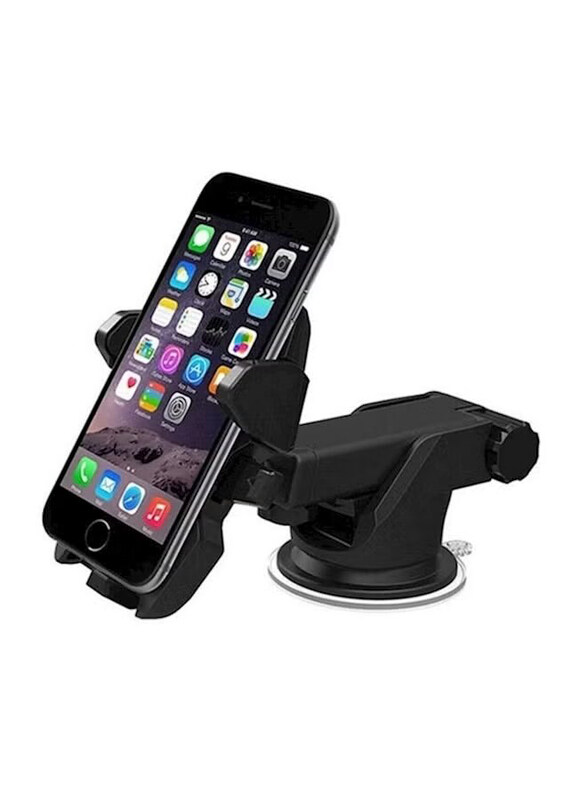 

NA Car Phone Holder Gps Suction Mount Stand, Black