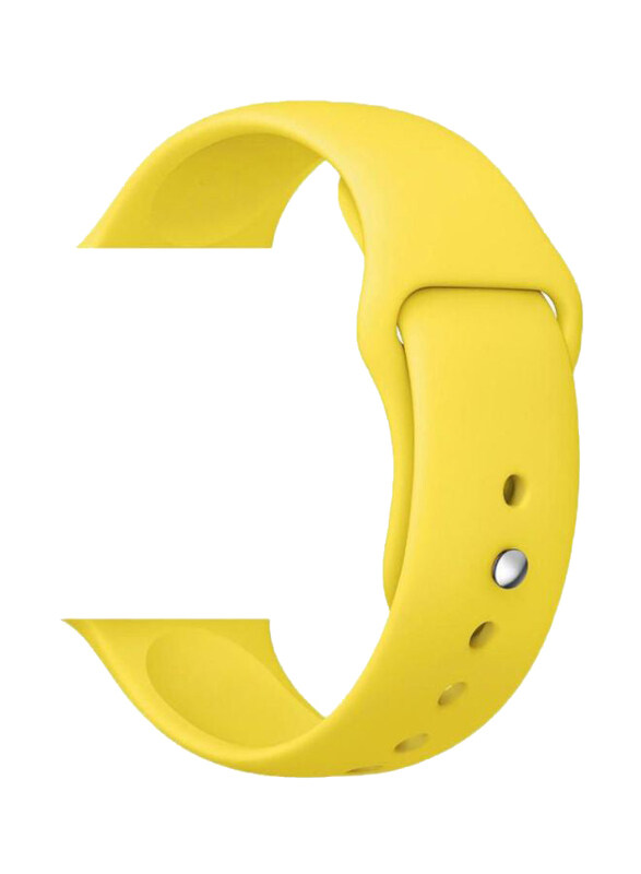 

Replacement Band for Apple Watch Series 5/4/3 Sport Edition 42mm/44mm, Yellow