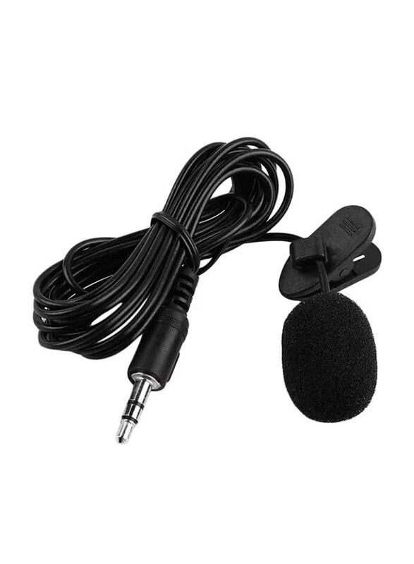 

Generic Lapel Lavalier Microphone, 46509, Black