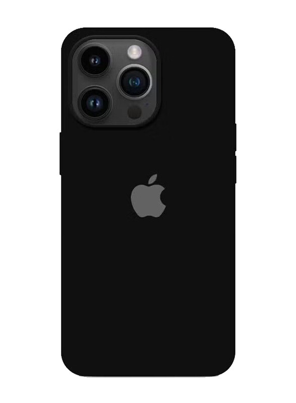 

NA Digersi Apple iPhone 14 Pro Max 6.7 inch Liquid Gel Soft Ultra Slim Shockproof Silicone Mobile Phone Case Cover, Black