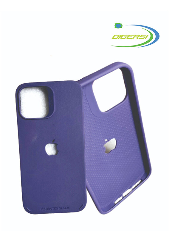 

NA Digersi Apple iPhone 12 Pro Max Silicone Anti-Scratch Shockproof Mobile Phone Case Cover, Purple