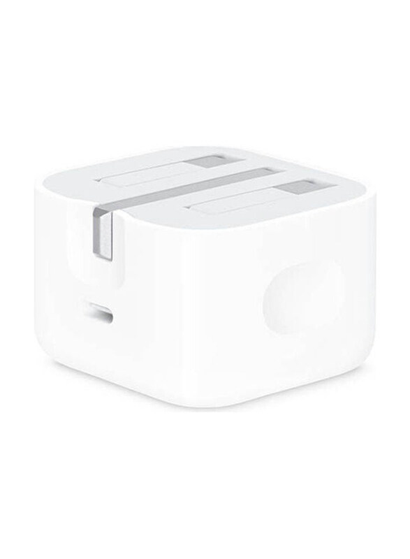 

Generic UK Plug 20W USB-C Power Adapter for iPhone12/iPad Pro, White