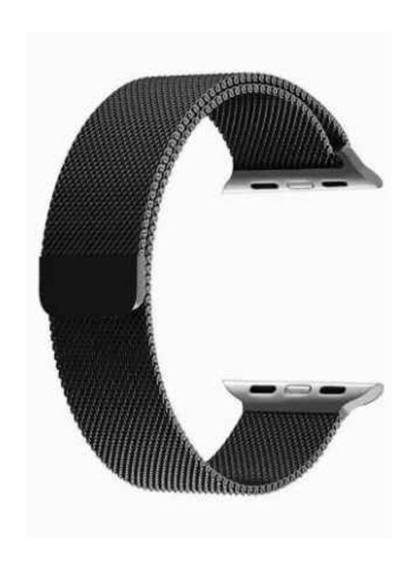 

365dealz Stainless Steel Band for Apple Watch 42/44mm, Black