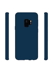 Samsung Galaxy S9 Plus Soft Silicone Material Anti Scratch Mobile Phone Case Cover, Blue