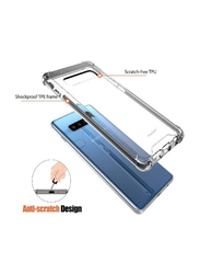 Samsung Galaxy S10 Plus Soft Silicone Shockproof Anti-Scratch Protective Bumper Shell Corner Mobile Phone Case Cover, Clear