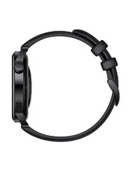 Telzeal 46mm Full Touch Round Fitness Tracker, Black