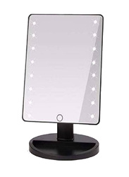 Touch Screen Lightning Vanity Makeup Mirror with Led Lights, Black