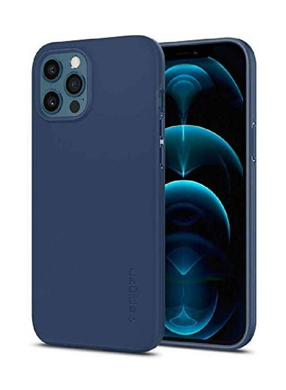 

Generic Apple iPhone 12 Pro Max Silicone Slim Soft Protective Mobile Phone Case Cover, Blue