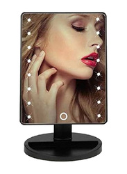 Touch Screen Lightning Vanity Makeup Mirror with Led Lights, Black