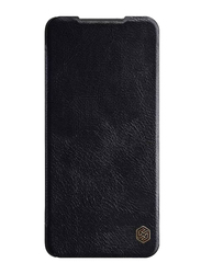 Nillkin Protective Leather Flip Case Cover for Poco X3 NFC, Black