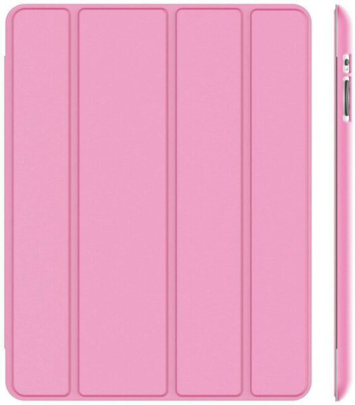 

Generic Apple iPad 2/3/4 Smart Cover with Auto Sleep & Wake Case Cover, Pink