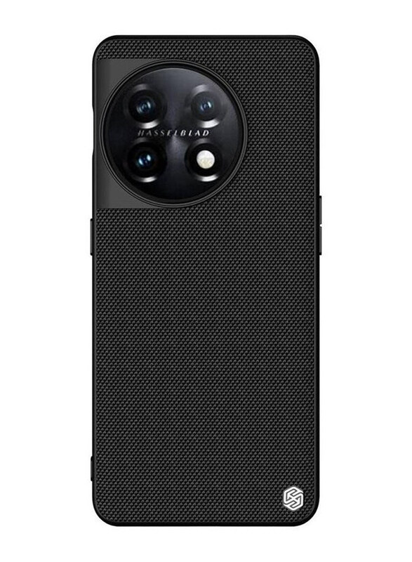 

Nillkin Textured Nylon Fiber Back Case Cover Compatible with OnePlus 11, Black