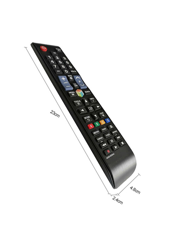 Replacement Wireless Universal TV Remote Control for Samsung HD LED Smart TV, Black