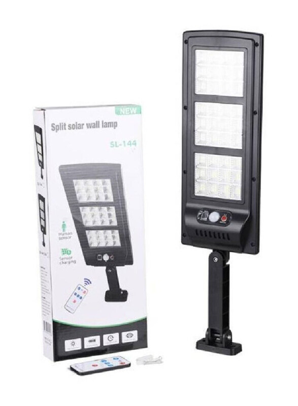 XiuWoo New Arrival Solar Induction Wall Lamp, Black/White