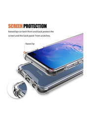 Samsung Galaxy S10 Protective Shock Absorption Bumper soft Transparent Phone Mobile Case Cover, Clear