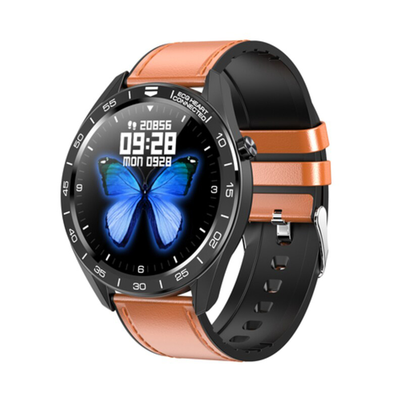 1.3 Inch Full-Touch TFT Display IP68 Waterproof Sports Watch BT5.0 Fitness Tracker Smartwatch, WB02, Multicolour