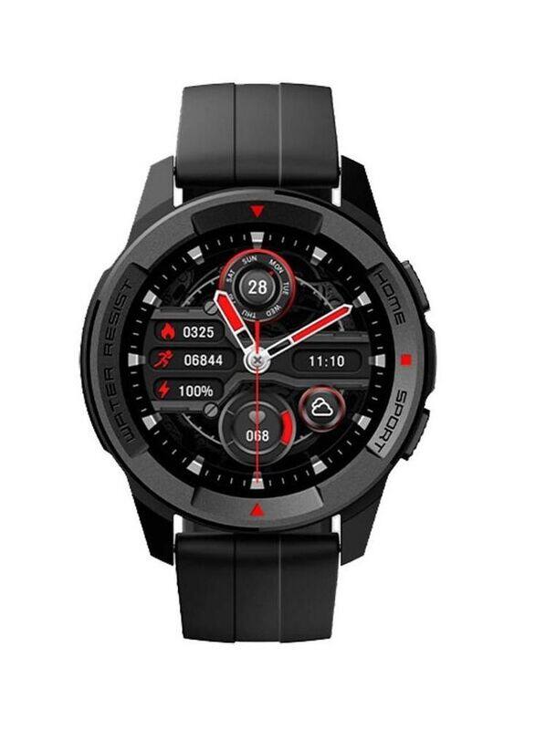 

Hyx Bluetooth Smartwatch 1.3 Inch AMOLED Screen 38 Sports Modes Heart Rate Blood Oxygen Sleep Monitoring Water-Resistant 350mAh Battery 60 Days Long Stand