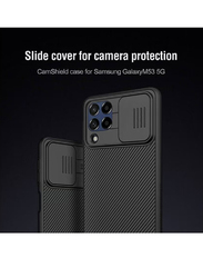 Nillkin Samsung Galaxy M53 5G CamShield Pro Slide Camera Protection Privacy Back Mobile Phone Case Cover, Black