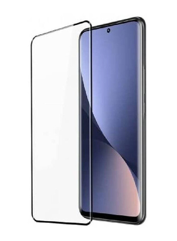 

Generic Xiaomi Mi 12s Screen Protector Tempered Glass, Clear/Black
