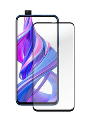 Huawei Y9 Protective 5D Full Glass Screen Protector, Clear/Black