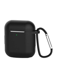 Apple AirPods 1 Soft Silicone Protective Case Cover, Black