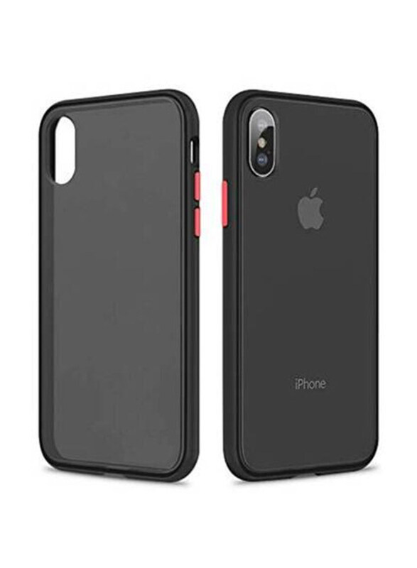 

Generic Apple iPhone X Protective Matte Mobile Phone Case Cover, Black