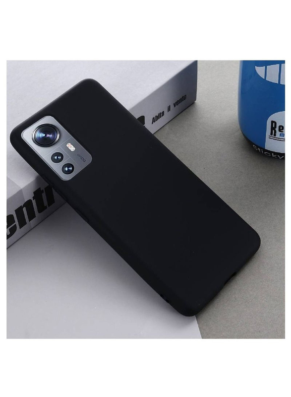 Xiaomi 12/12X Protective Ultra Slim Flexible Soft Back Mobile Phone Case Cover, Black