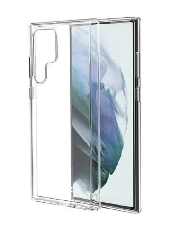 Samsung Galaxy S22 Ultra Protective Transparent TPU Mobile Phone Case Cover, Clear