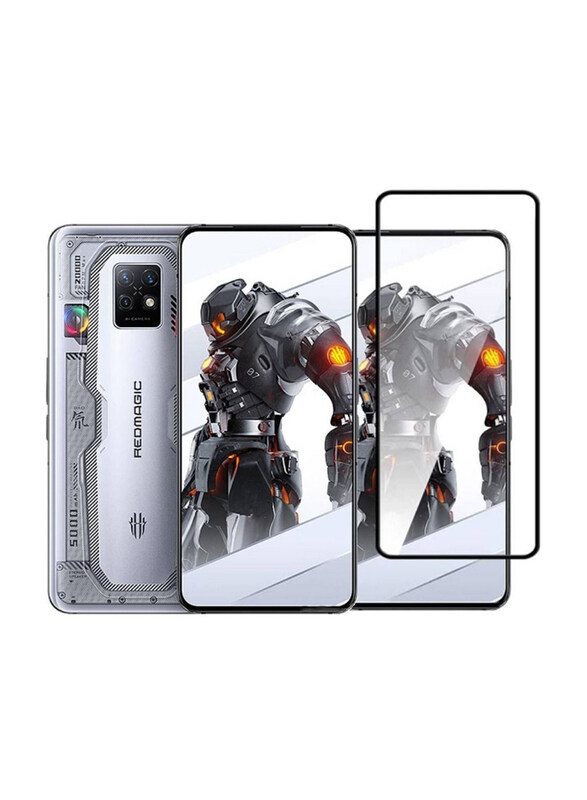 

Yopah ZTE Nubia Red Magic 7S Pro 5D Tempered Glass Screen Protector, Clear