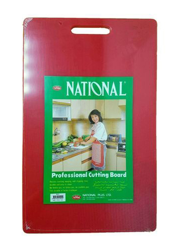 

National 27cm Cutting And Chopping Board, Red