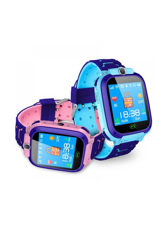 XO Ultra-thin Waterproof Tracker Phone Call Sport Kids Smartwatch, Pink